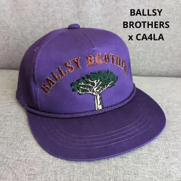 BALLSY BROTHERS x CA4LA 콜라보 캡 보라색