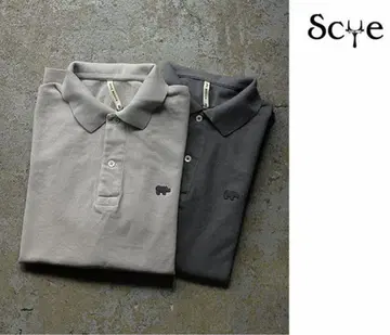 SCYE BASICS 23ss 코튼 피케 셔츠