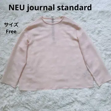 NEU journal standard] 긴팔 상의 블라우스 시어 소재