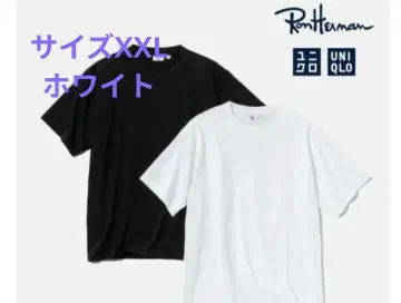 Ron Herman 유니클로 티셔츠 화이트 사이즈 2XL