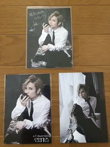 acid black cherry 엽서, 악수