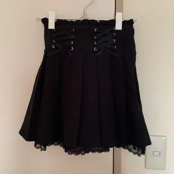 양산형 지뢰계 미니 스커트