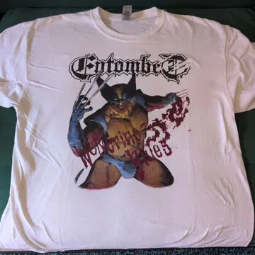 Entombed 울버린 티셔츠 XL