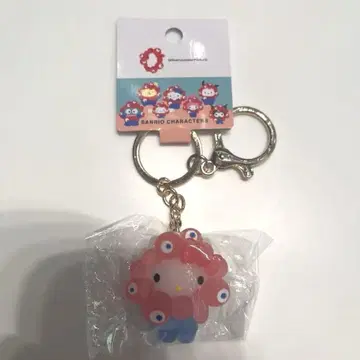 만박 산리오 밧줄 마스코트 클리어 키링 키티
