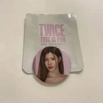 TWICE THIS IS FOR 인천 서울 콘서트 캔뱃지 SANA