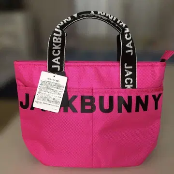 JACKBUNNY 핑크 토트백