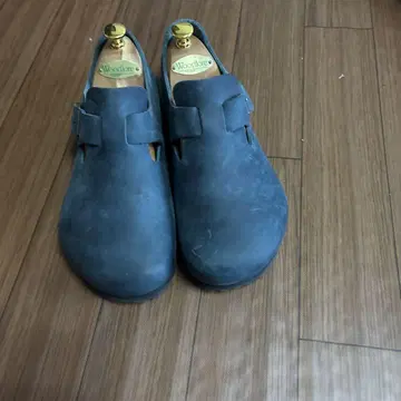 버켄스탁 보스턴 39 25.0 블루 레귤러 핏