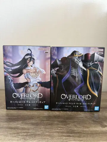 OVERLORD Ainz Ooal Gown & Albedo 피규어
