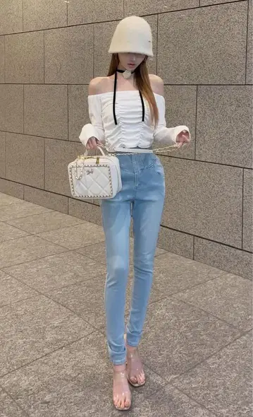 Rady 하이 웨스트 스키니 데님