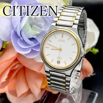 작동 손목시계 CITIZEN 시티즌 데이트 콤비 새상품 배터리 H03