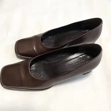 히로후 짙은 갈색 펌프스 (23cm)