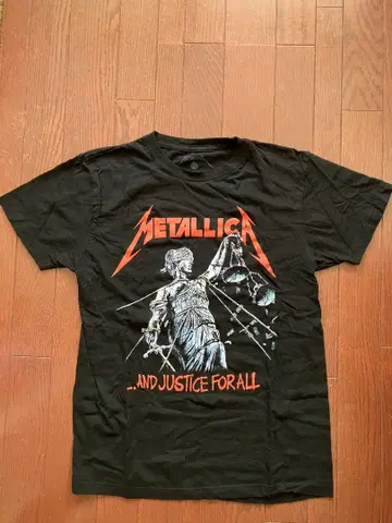 METALLICA 티셔츠 ...And Justice For All
