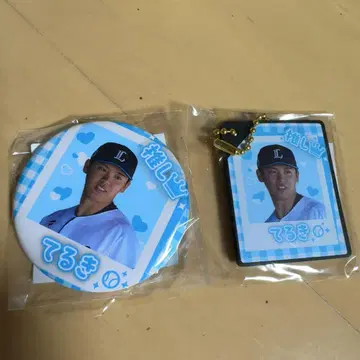사이타마 세이부 라이온스 최애 가챠 2025 캔뱃지 러버 키링 고가 테키