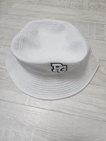 파리 게이트 버킷 햇 화이트