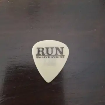 B'Z RUN LIVE GYM ' 93RUN 기타 피크