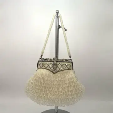 앤티크 비즈 핸드백 스팽글 결혼식 파티