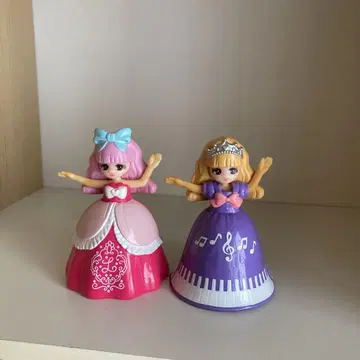 리카짱 인형 세트 핑크와 보라색
