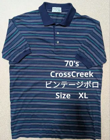 70's Cross Creek MADE IN USA 피케 셔츠
