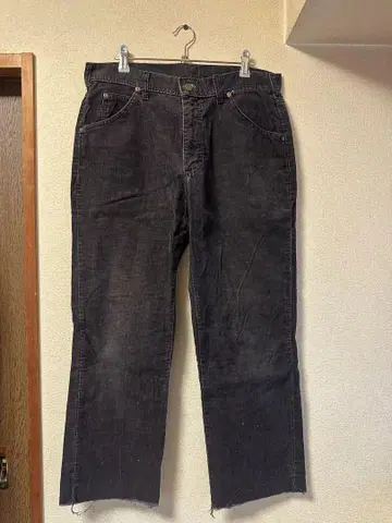 110. Lee 블랙 웜 그레이 스트레이트 데님