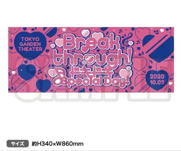 Poppin'Party 8th LIVE Breakthrough! 타월