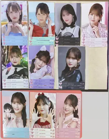 이코러브 타카마츠 히토미 브로마이드 10종 컴프 묶음 판매