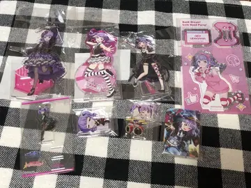 Roselia 아코 아크릴 스탠드 아크링 키링 러버 스트랩