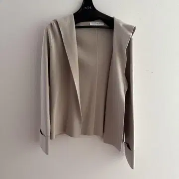 M 프리미어 블랙 후디 가디건