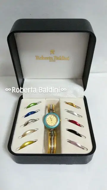Roberta Baldini Paris 손목시계 교체 베젤 포함 여성용