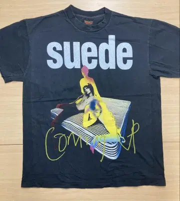 suede L Coming Up 투어 티셔츠