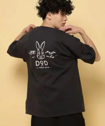 DOD 콜라보 니콜라스 티노 티셔츠