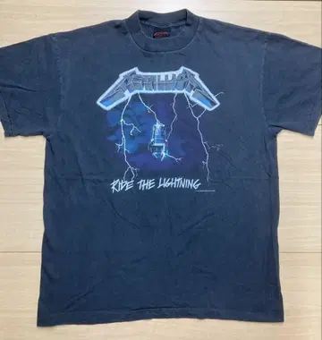 Metallica L Ride The Lightning 티셔츠
