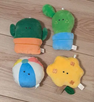 둥근 눈동자 시리즈 봉제 인형 키링