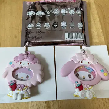 산리오 사진 배지가 포함된 마스코트 마이멜로디 피아노