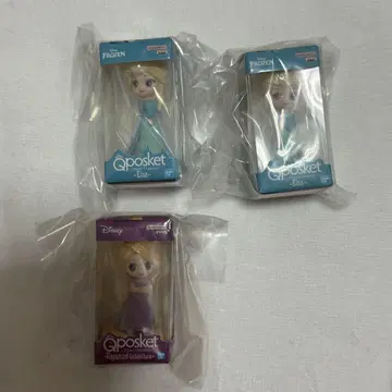 디즈니 캐릭터 Qposket 미니어처 컬렉션 2 엘사 라프