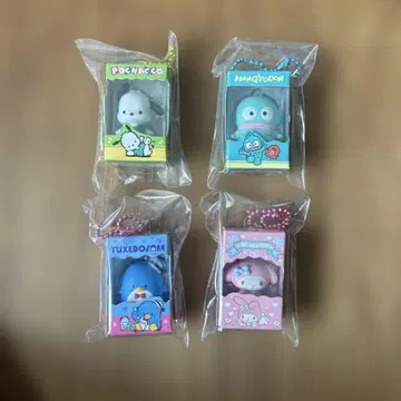 산리오 캐릭터즈 초코 박스 피규어 스트랩