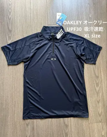 새상품 OAKLEY 오클리 골프 반팔 풀오버 UPF30 흡한속건 XL