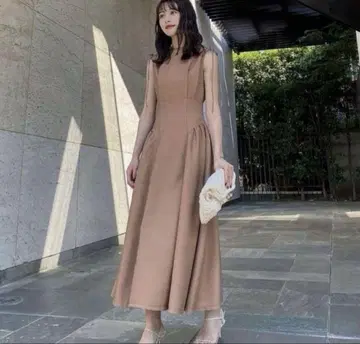 L'Or LAUBEBLANC 드로우스트링 드레스