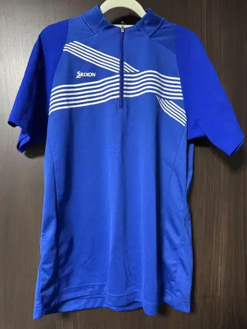 Srixon(릭슨) 블루 골프 반팔 셔츠 사이즈 L