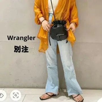 랭글러 별주 카스타네 스트레이트 슬릿 데님 니코 앤 빔즈 보이