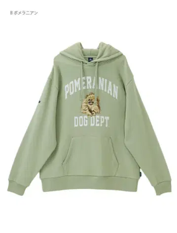 DOG DEPT 도그뎁트 포메라니안 후드티 M