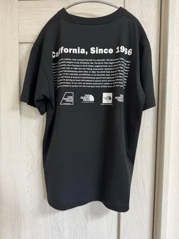 컨디션 최상 티셔츠 THE NORTH FAFE NT32159 XL 블랙