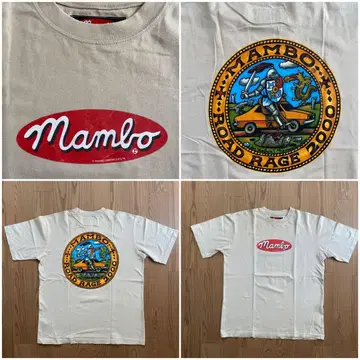 90s Mambo Graphics 티셔츠 스케이트 아트 2000