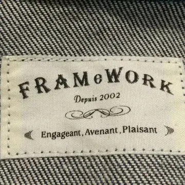 FRAMeWORK 프레임워크 데님 커버올