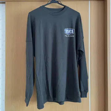 RVCA 롱 슬리브 티셔츠 다크 그레이