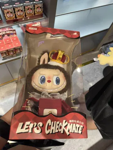 미개봉 새상품 POP MART LET'S CHECKMATE Labubu