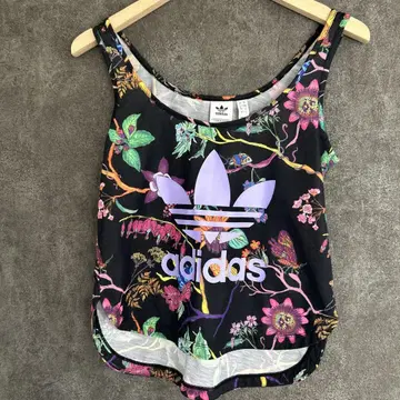 아디다스 adidas originals 꽃무늬 탱크탑 M 사이즈 새상품급