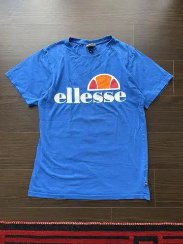 빈티지 90년대 ellesse 티셔츠 XS 블루