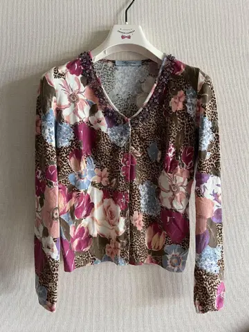 Blumarine 플라워 무늬 썸머 가디건