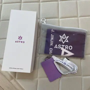 ASTRO OFFICIAL LIGHT STICK 2+타월, 카드 케이스