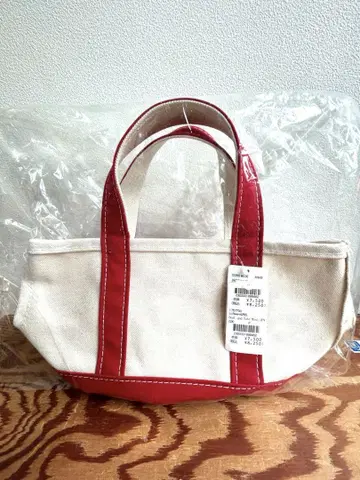 LL비 엘엘빈 보트 앤 토트 미니 백 레드 미사용 새상품